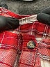 H&M Plaid Red Dress Size 4T - photo 3