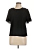 1.State Black Short Sleeve Top Size L - photo 1