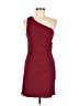 B. Darlin Solid Burgundy Cocktail Dress Size 13 - 14 - photo 1