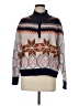 Maeve Print Tan Brown Pullover Sweater Size M - photo 1