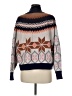 Maeve Print Tan Brown Pullover Sweater Size M - photo 2