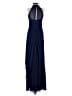 David's Bridal 100% Polyester Blue Cocktail Dress Size 0 - photo 2