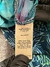 Soft Surroundings 100% Rayon Tropical Blue Long Sleeve Button-Down Shirt Size S - photo 8