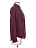 Express 100% Polyester Burgundy Long Sleeve Blouse Size XS - photo 4