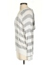 Splendid Stripes Silver Pullover Sweater Size S - photo 5
