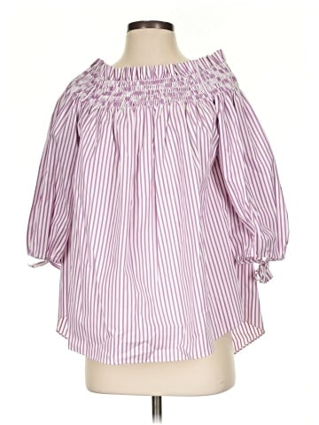 Caroline Constas 3/4 Sleeve Blouse (view 1)