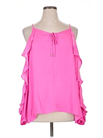 Jennifer Lopez Sleeveless Blouse (view 1)