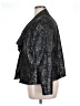 Elementz 100% Polyester Metallic Silver Blazer Size 1X - photo 5