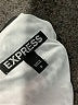 Express 100% Polyester Tweed Gray Cocktail Dress Size 4 - photo 7