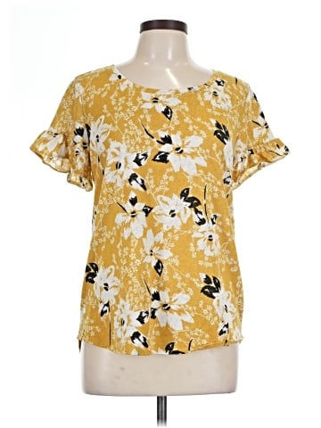 24/7 Maurices Short Sleeve Blouse (view 1)