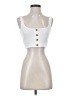 Privacy Please White Sleeveless Top Size XS - photo 1