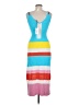 Solid & Striped Color Block Blue Casual Dress Size M - photo 2