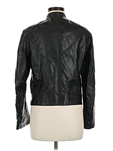 Donna Karan New York Leather Jacket (view 2)