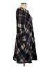 JH Plaid Brown Casual Dress Size L - photo 4