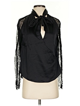 Jonathan Simkhai 3/4 Sleeve Silk Top (view 1)