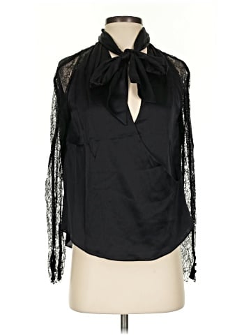Jonathan Simkhai 3/4 Sleeve Silk Top (view 1)
