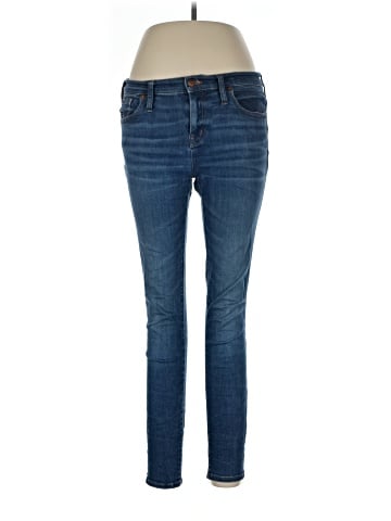 Madewell 8" Skinny Jeans in Ames Wash (view 1)