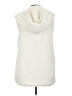 She + Sky 100% Polyester Ivory Faux Fur Vest Size S - photo 2