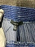 Drew 100% Rayon Stripes Blue Casual Pants Size S - photo 7