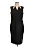 Kasper 100% Polyester Black Cocktail Dress Size 10 - photo 1