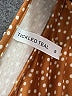 Tickled Teal Orange Casual Dress Size M - photo 7