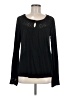 Ella Moss Black Long Sleeve Blouse Size M - photo 1