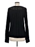 Ella Moss Black Long Sleeve Blouse Size M - photo 2