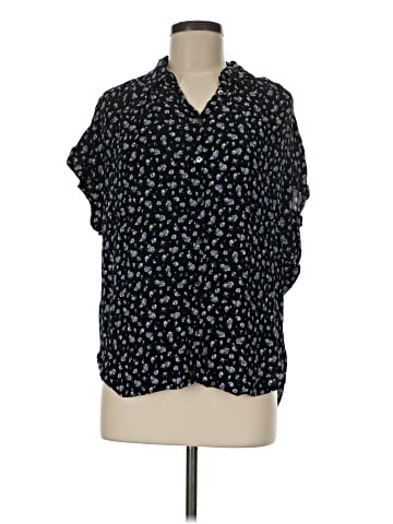 Madewell Central Drapey Shirt in Baby's Breath (view 1)