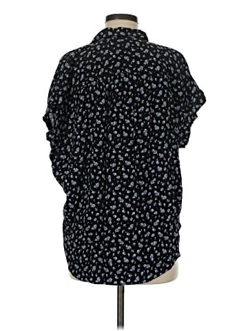 Madewell Central Drapey Shirt in Baby's Breath (view 2)