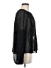 Express 100% Polyester Black Long Sleeve Blouse Size M - photo 4