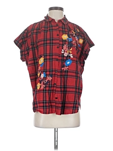 Madewell Short Sleeve Button-Down Shirt (view 1)