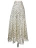 Zara 100% Polyester Animal Print Ivory Casual Skirt Size XS - photo 2