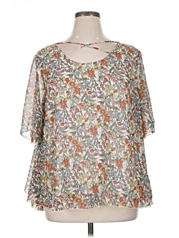 Highness 3/4 Sleeve Blouse (view 1)