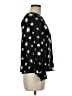 Who What Wear 100% Polyester Black Long Sleeve Blouse Size M - photo 4