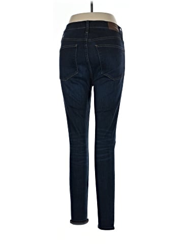 Madewell 9" Mid-Rise Skinny Jeans in Larkspur Wash: TENCEL&trade; Denim Edition (view 2)