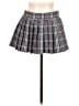 Spirit Plaid Gray Casual Skirt Size M - photo 1