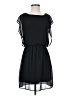 Charming Charlie 100% Polyester Solid Black Casual Dress Size S - photo 1