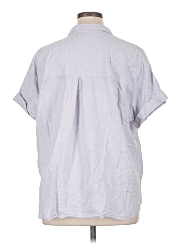 Madewell Linen-Blend Swenson Popover Shirt (view 2)
