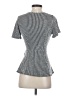 Caution to the Wind Gray Short Sleeve Top Size S (estimated) - photo 2