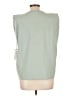 Three Dots Green Sleeveless Blouse Size L - photo 2