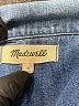 Madewell 100% Cotton Blue Denim Jacket Size M - photo 6