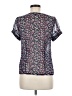 American Eagle Outfitters 100% Polyester Blue Short Sleeve Blouse Size M - photo 2
