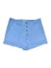 78 & Sunny Solid Blue Shorts Size 6 - photo 1