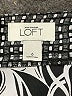 Ann Taylor LOFT 100% Polyester Silver Short Sleeve Blouse Size 6 - photo 7