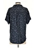 Universal Thread 100% Rayon Stars Blue Short Sleeve Button-Down Shirt Size S - photo 2