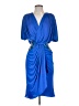 Tadashi Blue Cocktail Dress Size 4 - photo 1
