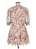 Joie 100% Silk Tan Cocktail Dress Size XL - photo 2