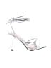 Lulus Silver Sandals Size 8 - photo 1
