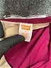 Tropical Escape Solid Burgundy Swimsuit Top Size 14 - photo 3