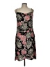 BCBGMAXAZRIA 100% Polyester Print Black Cocktail Dress Size L - photo 1